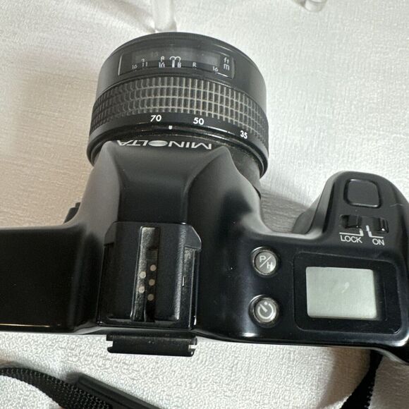 Minolta Maxxum 3000i 35mm Film Camera With Lens UNTESTED Vintage AS IS‎ - Picture 13 of 14